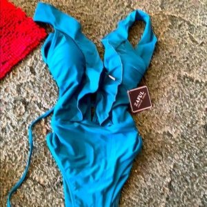 One piece bathing suit